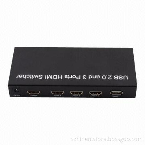 USB 2.0 and 3 Ports HDMI Switcher